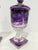 Pr, Bohemian Amethyst Hunting Engraved Glass Covered Urns, Late 19th Century For Sale - Image 10 of 11