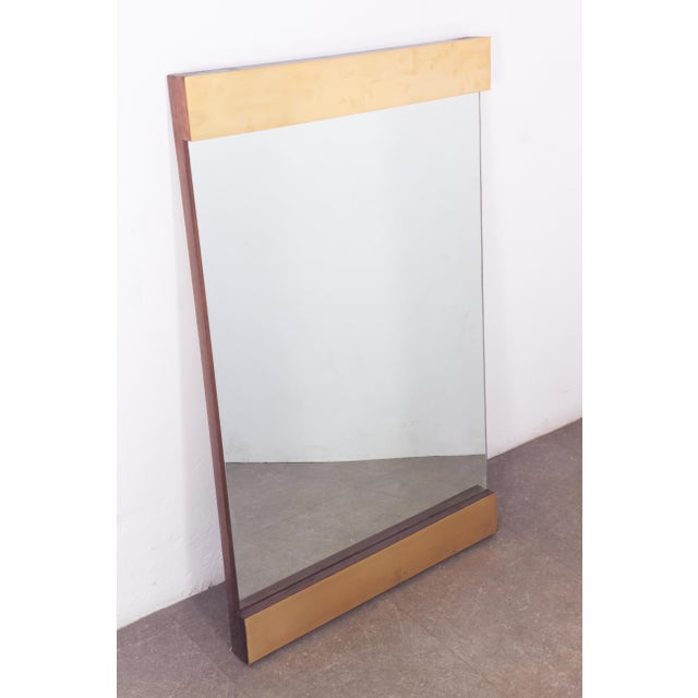 Mirror by Ettore Sottsass for Santambrogio de Berti, 1960s For Sale - Image 6 of 9