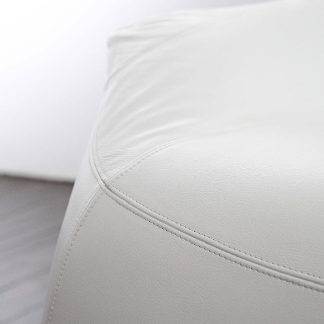 Hal Chair in White Leather by Marc Sadler for Cassina, 1990s For Sale - Image 11 of 18