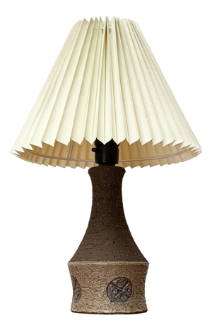 Mid-Century Danish Studio Pottery Table Lamp, 1960s