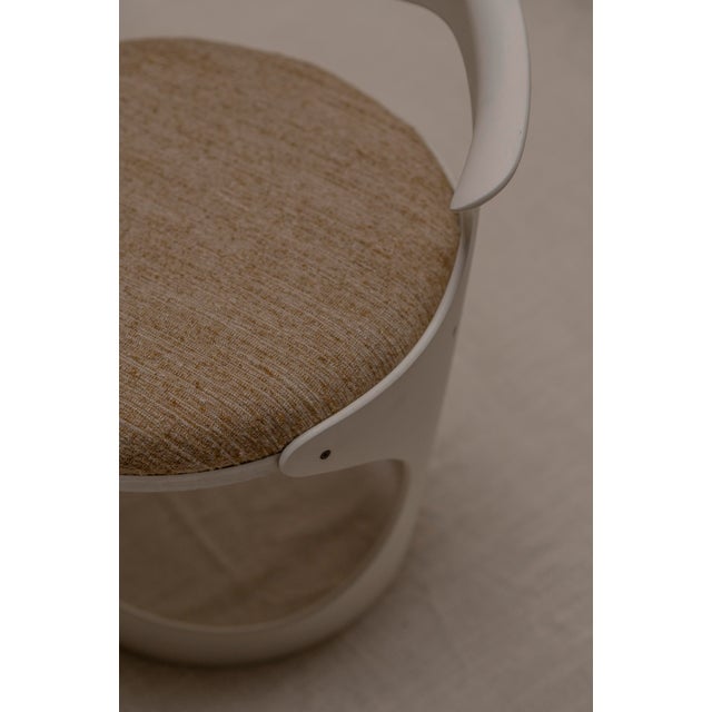 Vintage French Space Age Dining Chairs, 1970s, Set of 4 For Sale - Image 12 of 18