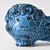 Rimini Blu Lion Figurine by Aldo Londi for Bitossi, 1960s For Sale - Image 9 of 10