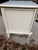 1970s Vintage Ivory & Gold Wood Nightstand Mid Century French Provincial For Sale - Image 5 of 11