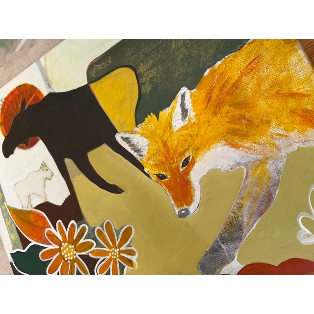 2020s "East Yellowstone" a Painting Inspired by Yellowstone National Park by LWren Walraven For Sale - Image 5 of 8