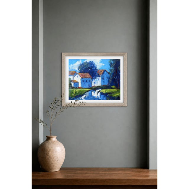 Sutter Creek - Modern Oil Painting Landscape For Sale - Image 10 of 11