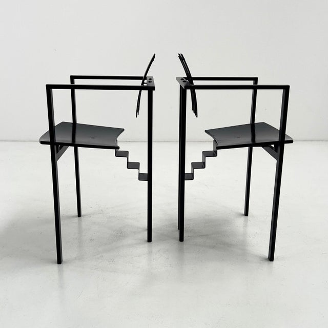 1980s Postmodern Trix Armchair attributed to Karl Friedrich Förster, 1980s For Sale - Image 5 of 11