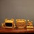 Late 20th Century Late 20th Century Gilt Bronze Bamboo-Form Censer With Guardian Lion Finial For Sale - Image 5 of 9