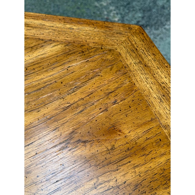 Late 20th Century Hexagonal End Tables - A Pair For Sale - Image 10 of 10