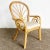 Boho Chic Boho Chic Bamboo Rattan Swirl Arm Chair For Sale - Image 3 of 3