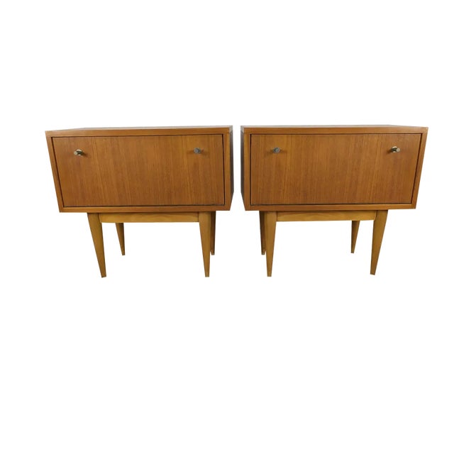 Scandinavian Teak Hatches, Set of 2 For Sale