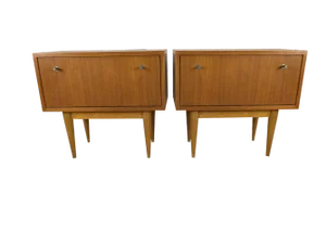Scandinavian Teak Hatches, Set of 2