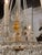 19th Century Italian Giltwood and Crystal 10-Light Chandelier For Sale - Image 4 of 8