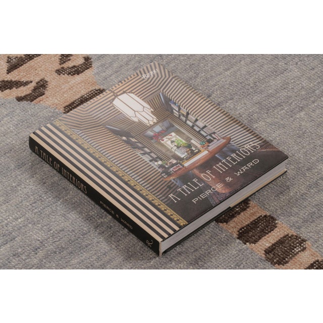 Rug & Kilim’s Distressed Tiger Rug in Gray With Beige and Brown Pictorial For Sale - Image 10 of 10