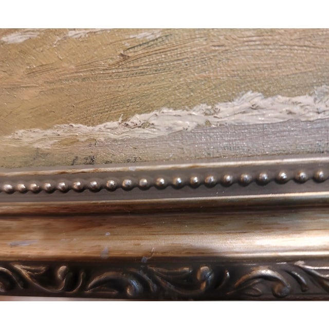 Max Gundlach -1904 View of Indian Hill & Roger Park in Chicago-Oil Painting For Sale In Los Angeles - Image 6 of 7