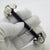 This vintage spoon rest combines solid 925 sterling silver with fine glass in a stylized daisy motif. Crafted in italy...
