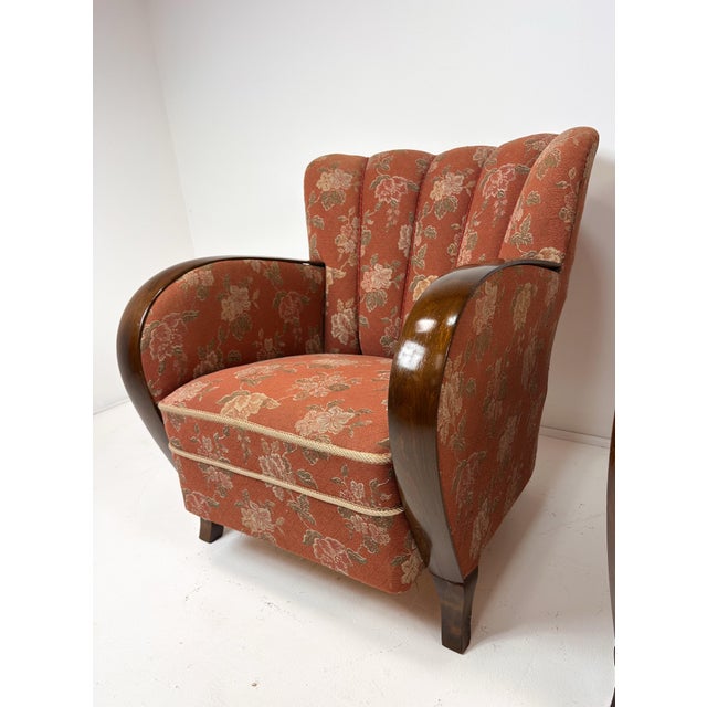 1930s Art Deco Swedish Lounge Chairs For Sale - Image 4 of 10