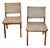 Vintage Side Chairs by Jens Risom, 1950, Set of 2 For Sale