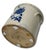 Antique American 2 Gallon Stoneware Storage Crock With Beautiful Hand Decorated Blue Flower Design Circa Mid 1800s For Sale - Image 15 of 18