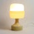 Vintage Cream Glass Lamp by Ivan Jakes for Osvětlovací Sklo, 1970s For Sale - Image 6 of 12