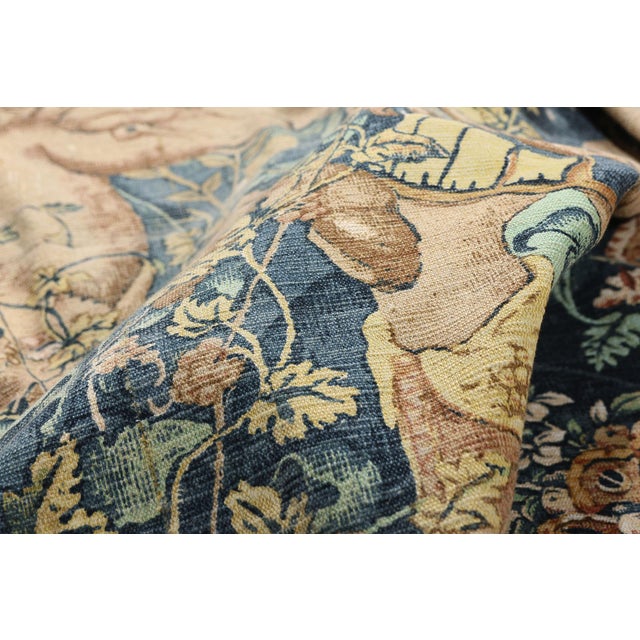 Vintage Chinese Aubusson Tapestry, 07'10 X 06'10 For Sale In Dallas - Image 6 of 10