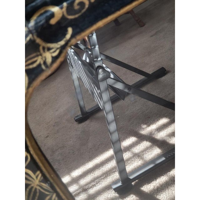 Chinoiserie Vintage La Barge Chinoiserie Wall Mirror – Hand-Painted Black Lacquer & Gilt (Model 1682) For Sale - Image 3 of 3