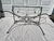 Black Vintage Salterini Style Petit Outdoor Dining Table For Sale - Image 8 of 9