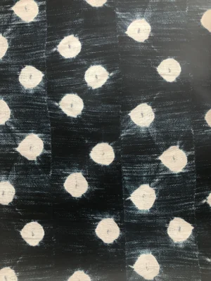 St Frank Indigo Arrows Wallpaper - 17 Yard Continuous Roll