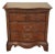 Late 20th Century Thomasville Serpentine Front Mahogany Nightstand / Bedside Table – Traditional Curved Front Chest For Sale