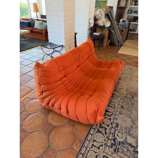 Mid-Century Modern Linge Roset Togo Sofa For Sale - Image 3 of 6