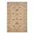 Bohemien Ziegler Beige Blue Hand-Knotted Wool Rug - 8'10'' X 11'9'' For Sale