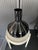 Vintage Black Glass Vase with White Trim, 1950s For Sale - Image 16 of 17