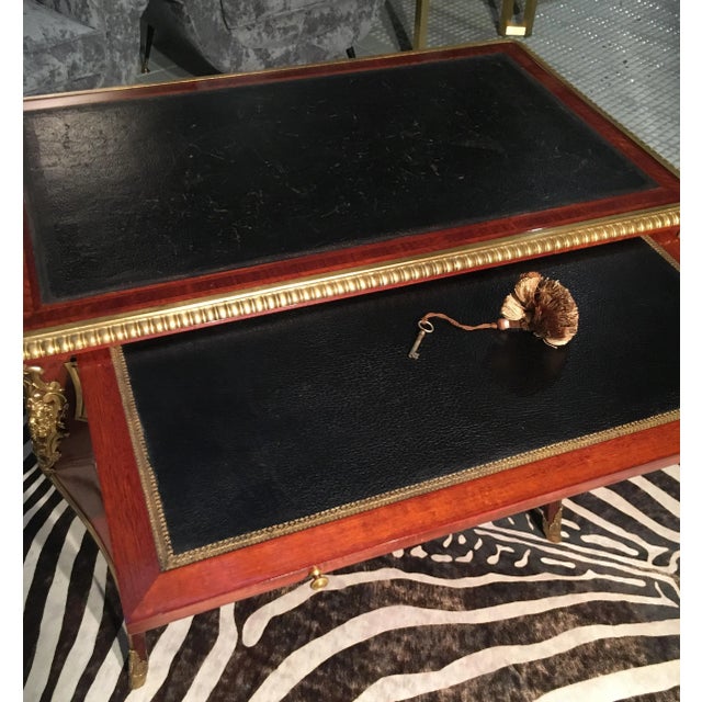 Antique French Regency Mahogany and Amaranth Desk by G. Durand For Sale - Image 6 of 9