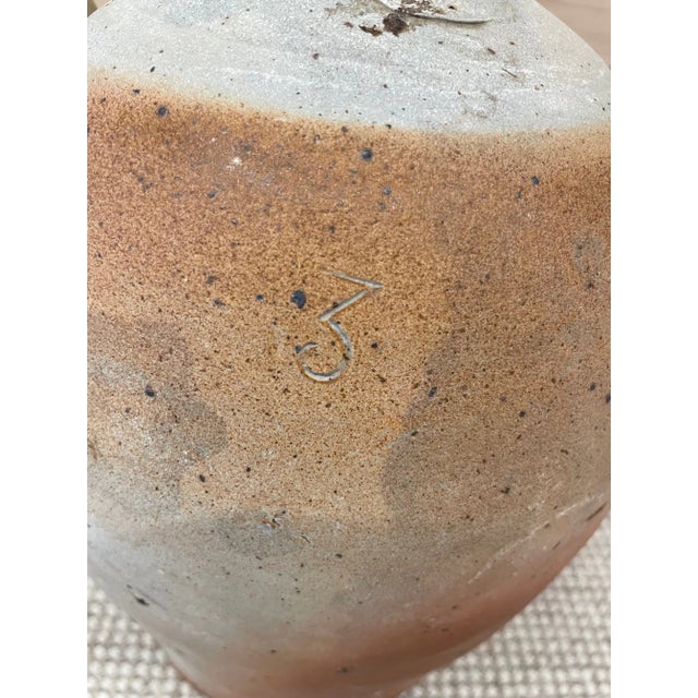 Late 20th Century Vintage Mid-Century French Provincial Stoneware Pottery, Jar/Jug/Vase/Vessel For Sale - Image 5 of 8