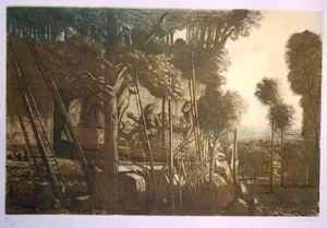 Ivan Theimer, "Le Leze," Lithograph