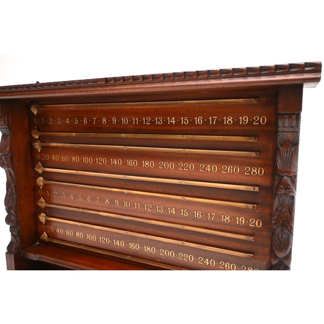 Antique Victorian Snooker Scoreboard, 1880s For Sale - Image 9 of 11