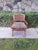1970s Vintage Wheeled Cane Back Chair For Sale - Image 11 of 13