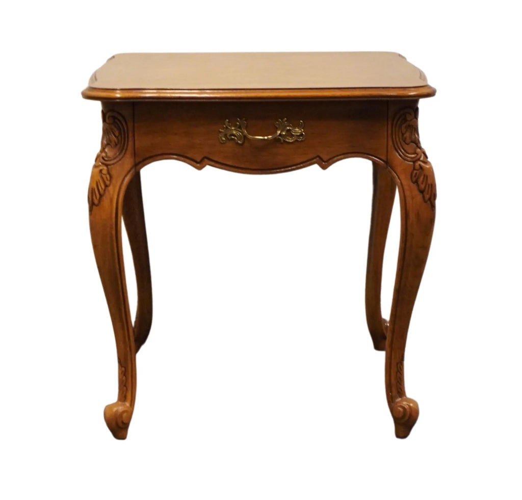 Drexel Heritage Country French Provincial Banded Bookmatched 23x28