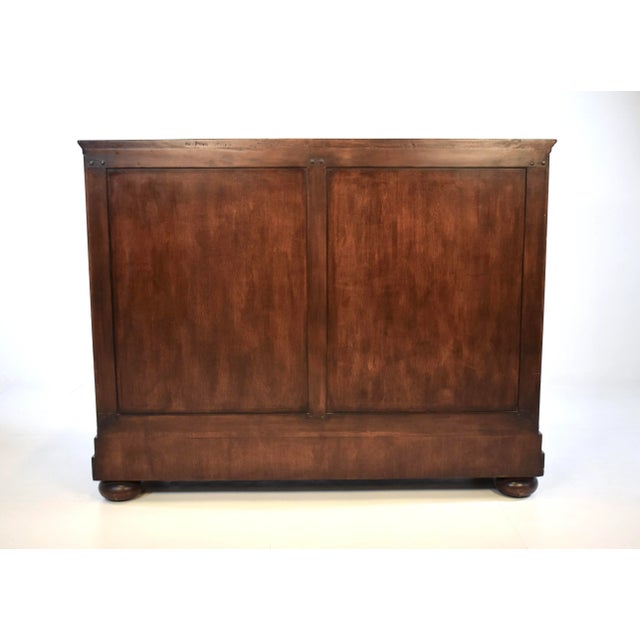 1990s English Regency Bookcase Cabinet by John-Richard, Mahogany For Sale - Image 10 of 12