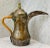 Vintage Middle Eastern Arabian Tinned Copper Dallah Coffee Pot With Rattan Wrapped Handle For Sale - Image 11 of 12