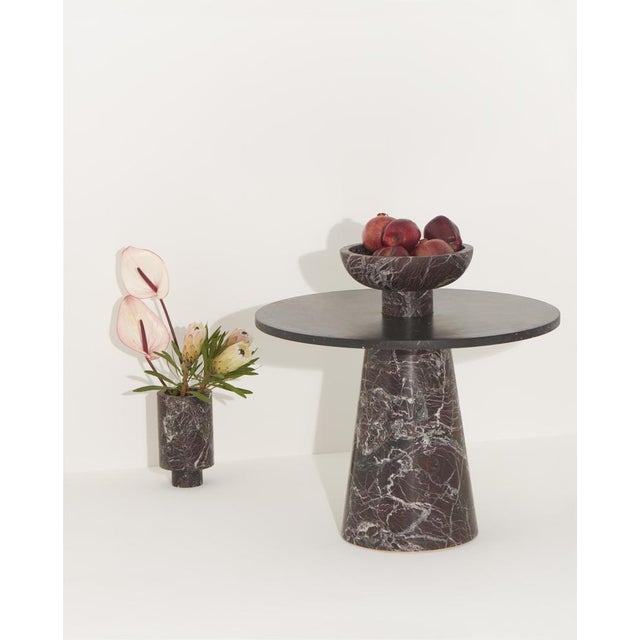 Red Inside Out Vase by Karen Chekerdjian For Sale - Image 6 of 15