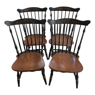 Vintage Hitchcock Dining Chairs For Sale