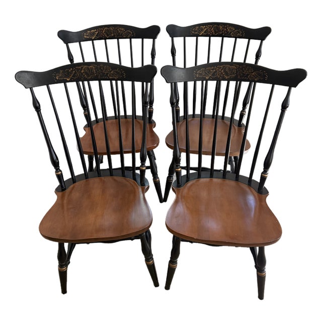 Vintage Hitchcock Dining Chairs For Sale