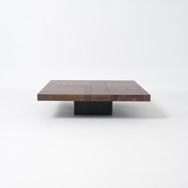 1970s Copper Coffee Table by Lorenzo Burchiellaro, 1970s For Sale - Image 5 of 18