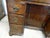 Oak Knee Hole Desk by W.R. Simkin For Sale - Image 11 of 18