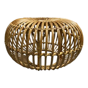 1960s Vintage Franco Albini Pouf Ottoman Footstool