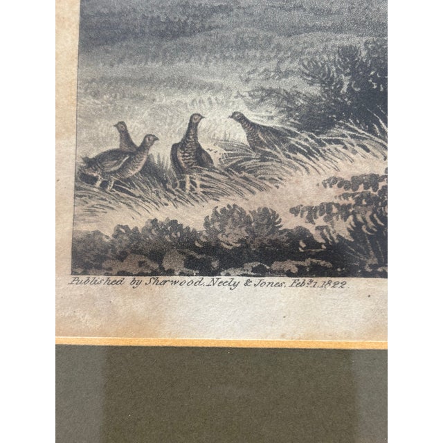 A wonderfully evocative early 19th century sporting print entitled “Grouse Shooting” by the artist S. Alkin, published by...