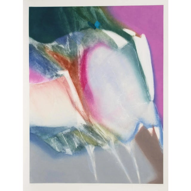 Abstract Untamed, Jean Richardson Aquatint Etching, Signed and Numbered in Pencil For Sale - Image 3 of 3