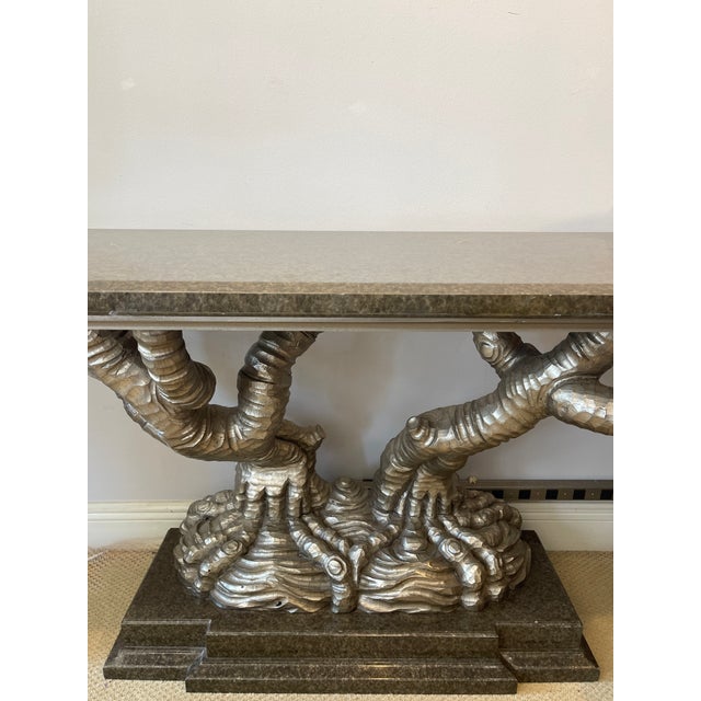 Mid-Century Modern Mid Century Tree Form Console Table by Marge Carson For Sale - Image 3 of 18
