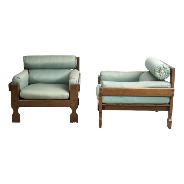 Set of Mid-Century Italian Armchairs by Cencetti, 1950s For Sale