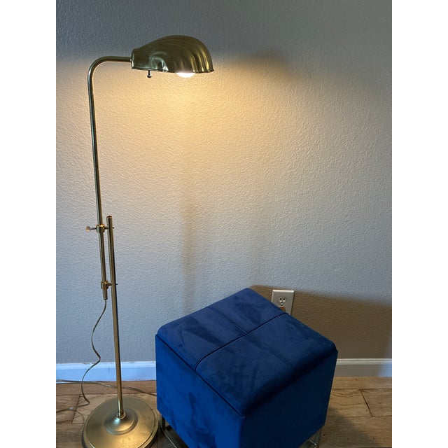 Shell 1970s Mid-Century Modern Clam Shell Floor Lamp For Sale - Image 7 of 9